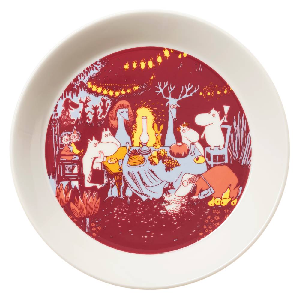 Moomin Festive Moments Plate 19cm - The Official Moomin Shop