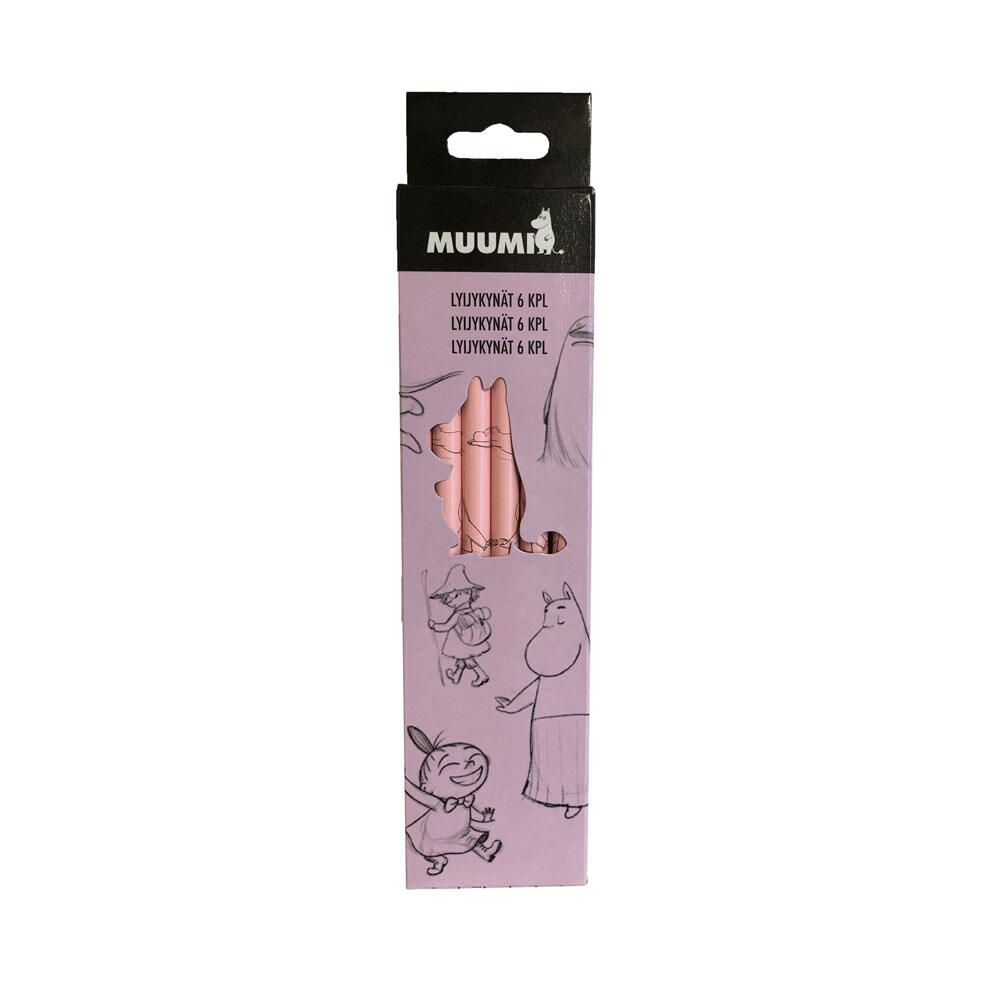 Mummi Blyanter Rosa 6pk - Anglo-Nordic