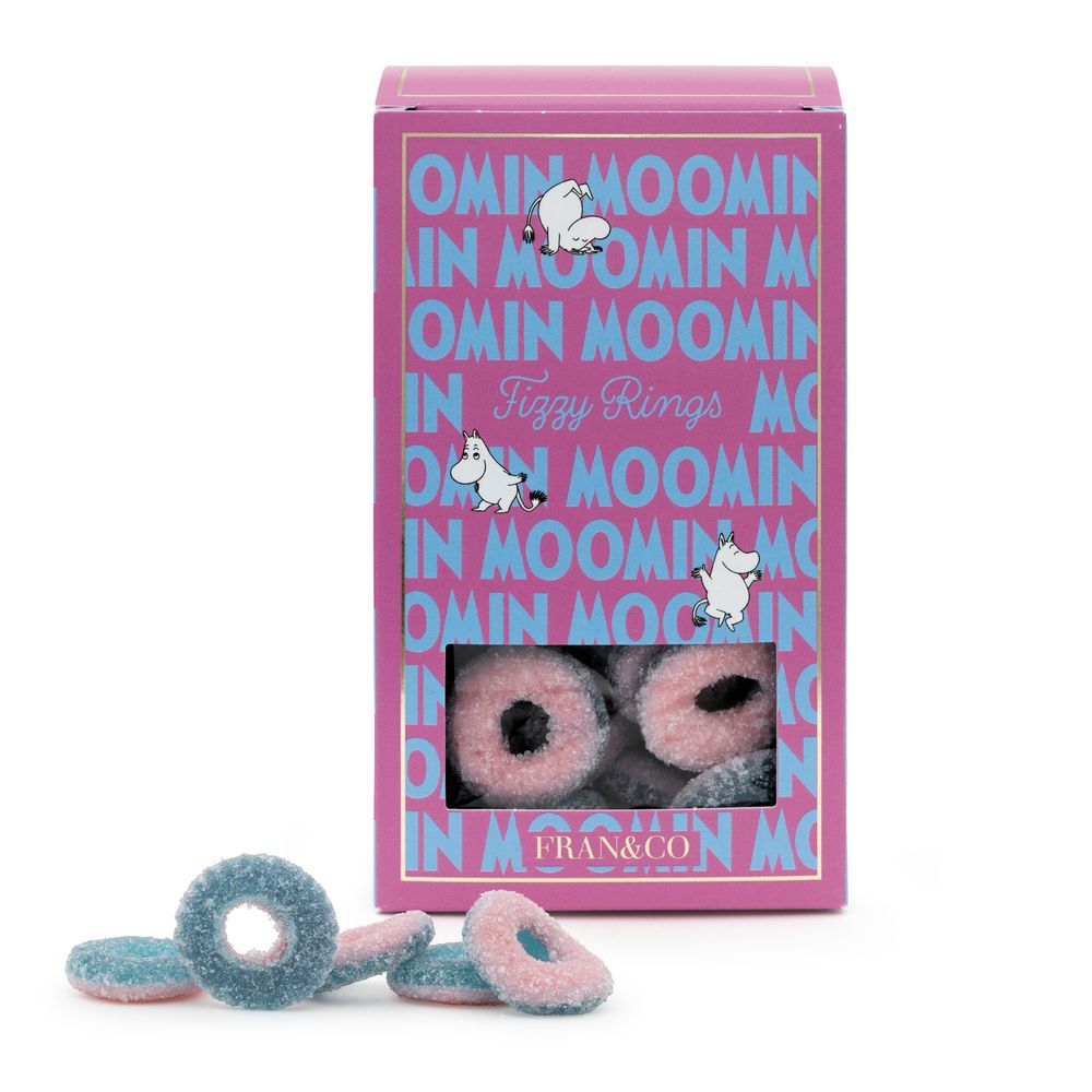 Moomin Fizzy Rings 140g - The Official Moomin Shop