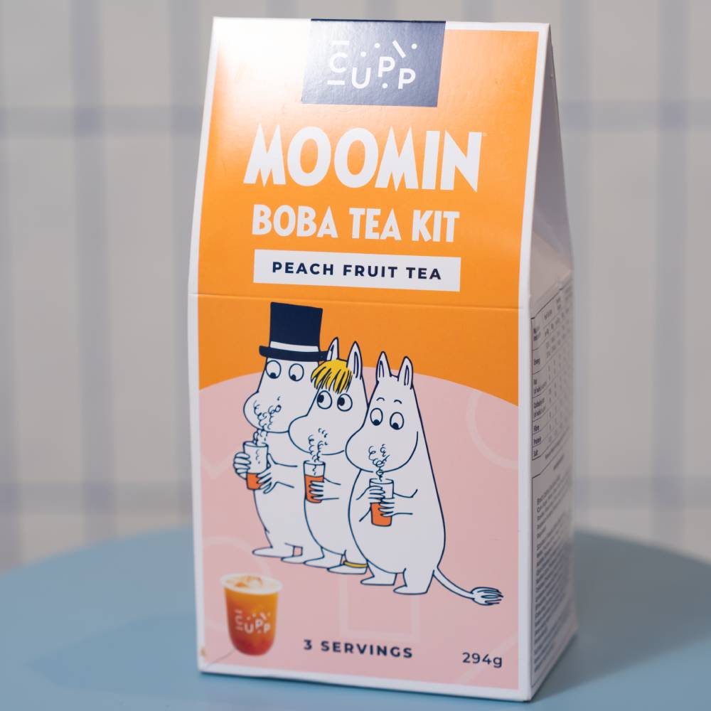Moomin Boba Tea Kit Peach Fruit - The Official Moomin Shop