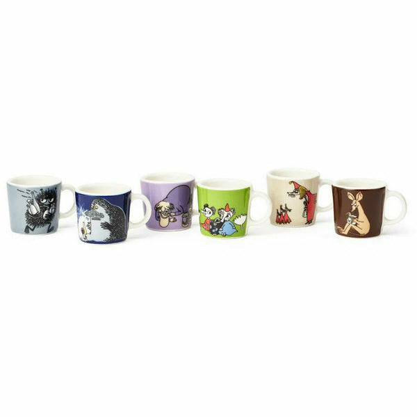 Mummi Mini Kopper 2020 Sett Av 6 Moomin Arabia Den Offisielle mummi-mini-kopper-2020-sett-av-6-moomin-arabia-den-offisielle
