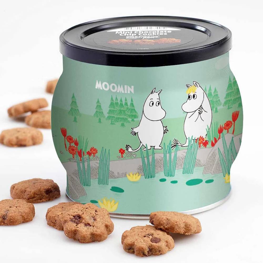 Moomin Chocolate Chip Cookie Tin 200g - The Official Moomin Shop
