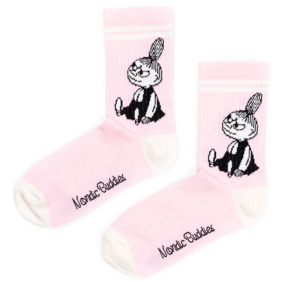 Lille My Retro Sokker Damer Rosa - Nordicbuddies