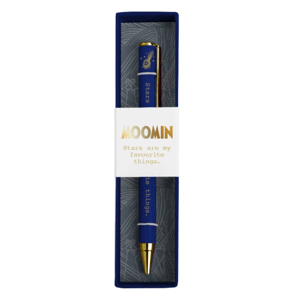 Snufkin Stars Pen Blue - The Official Moomin Shop