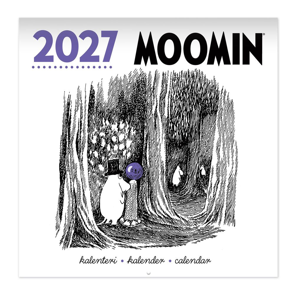 Moominpappa Forest Wall Calendar 2027 - The Official Moomin Shop