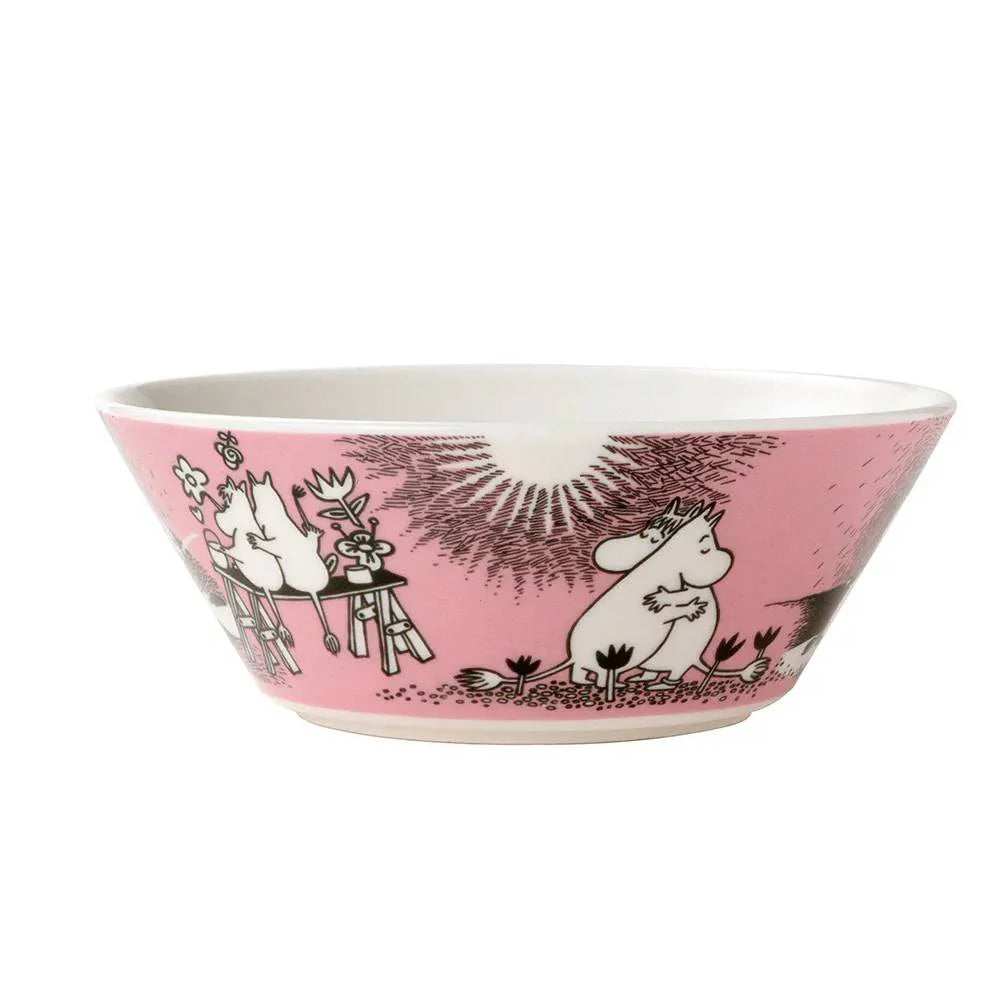 Mummi Skål 15cm Kjærlighet Rosa - Moomin Arabia