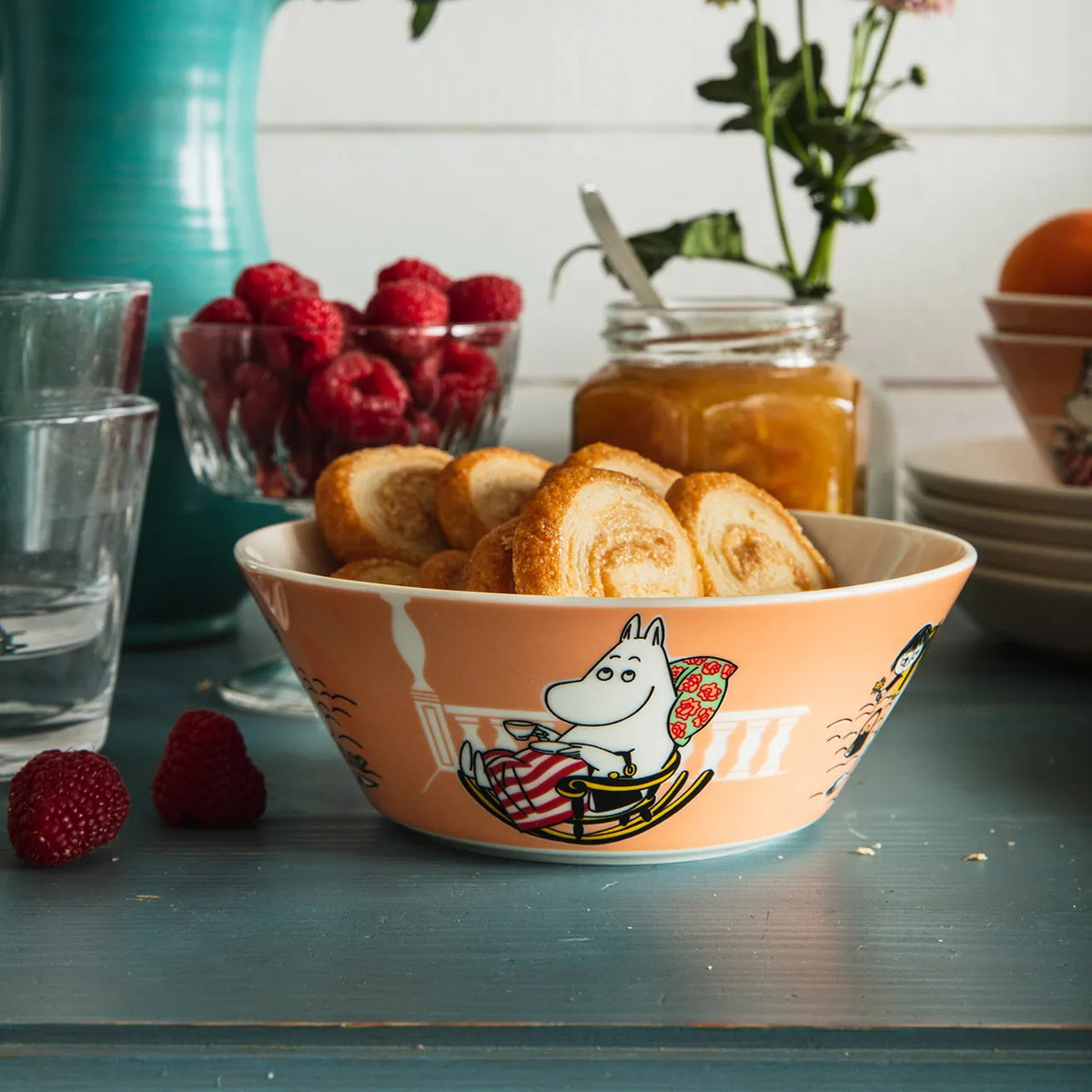 Mummi Skål 15cm Mummimamma marmelade- Moomin Arabia