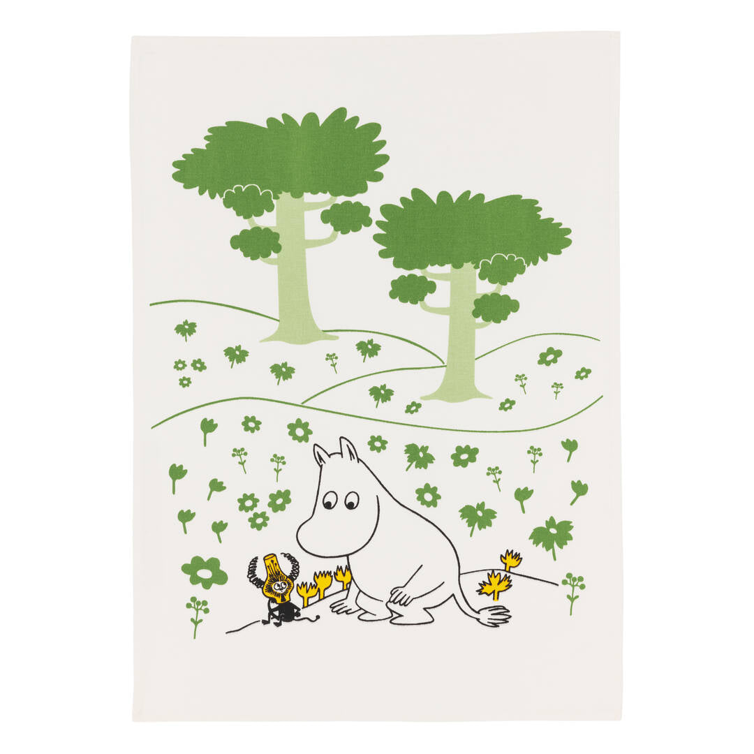 Mummitroll Kjøkkenhåndkle Grønn - Moomin Arabia