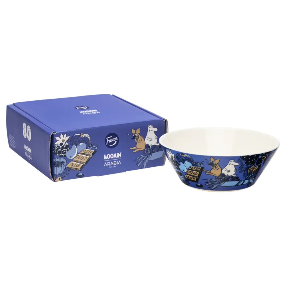Moomin 80 Anniversary Bowl & Chocolate - The Official Moomin Shop