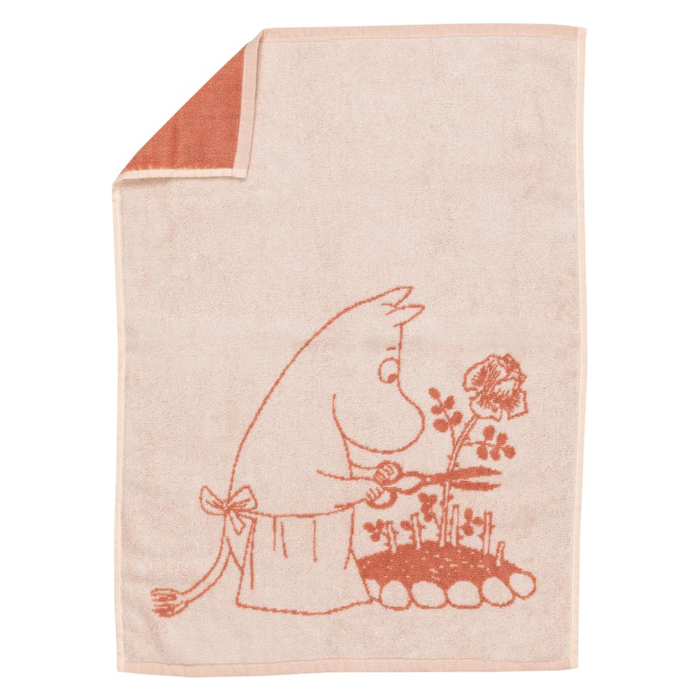 Moominmamma Hand Towel 50x70cm Beige - The Official Moomin Shop