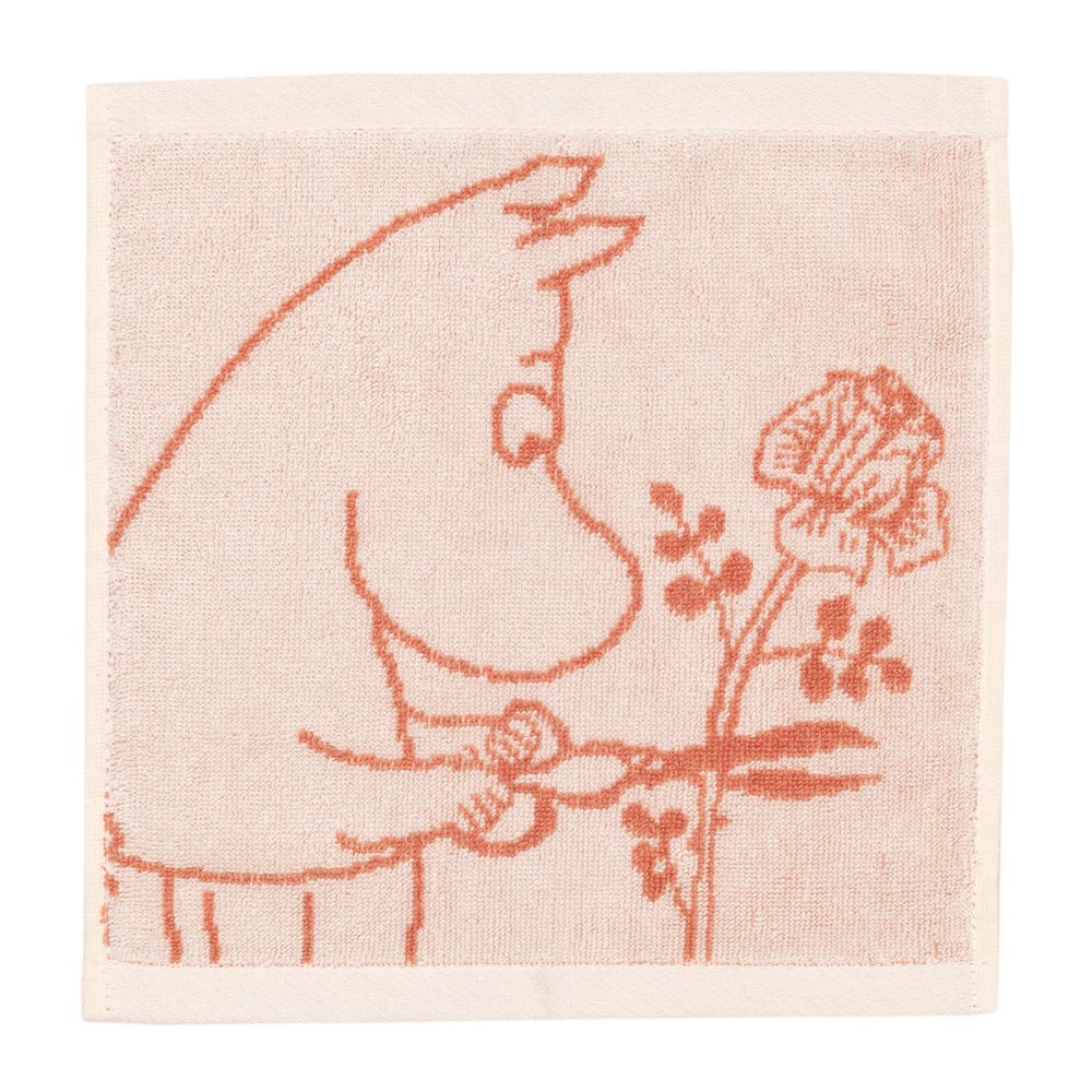 Moominmamma Hand Towel 25x25cm Beige - The Official Moomin Shop