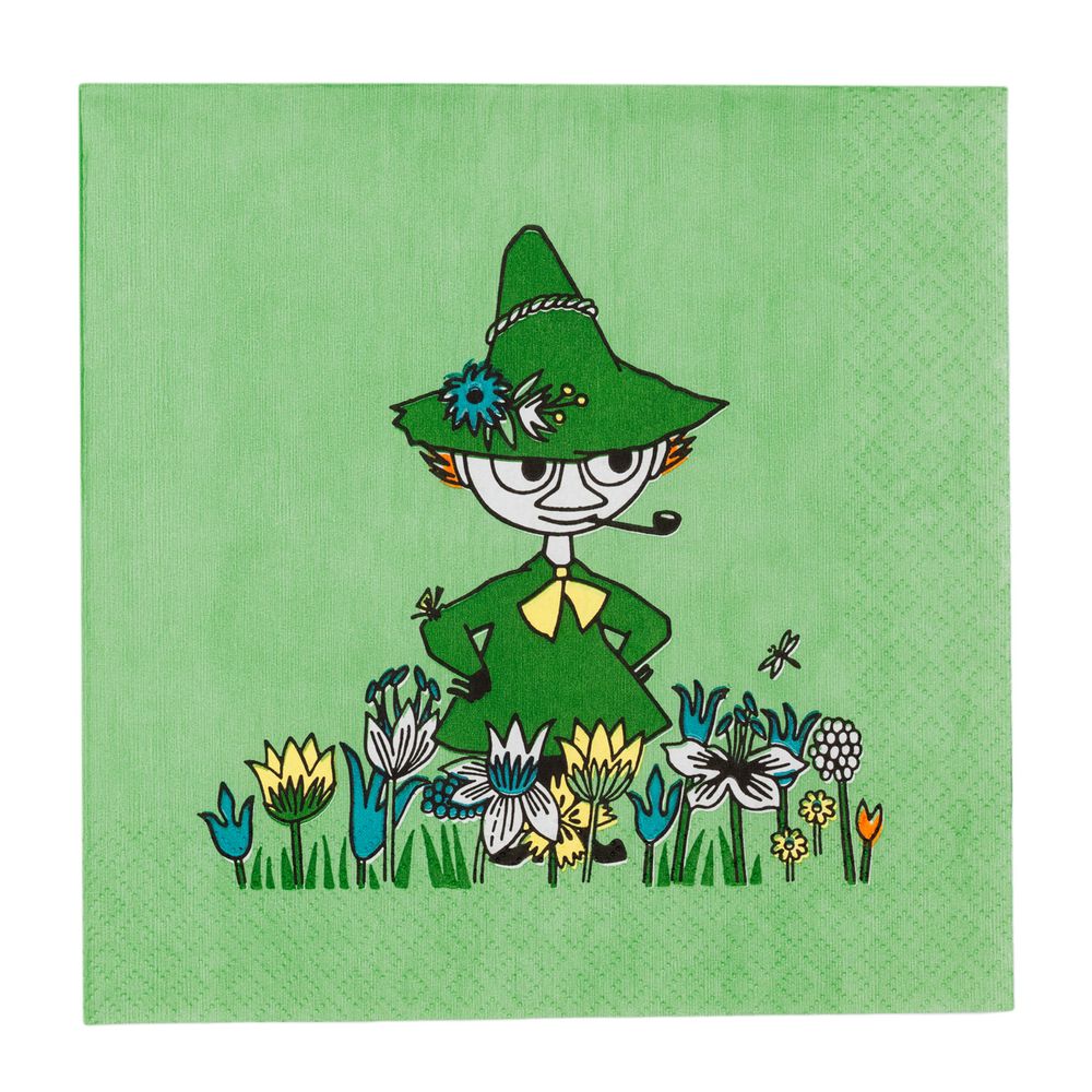 Snufkin Napkin 33cm - The Official Moomin Shop