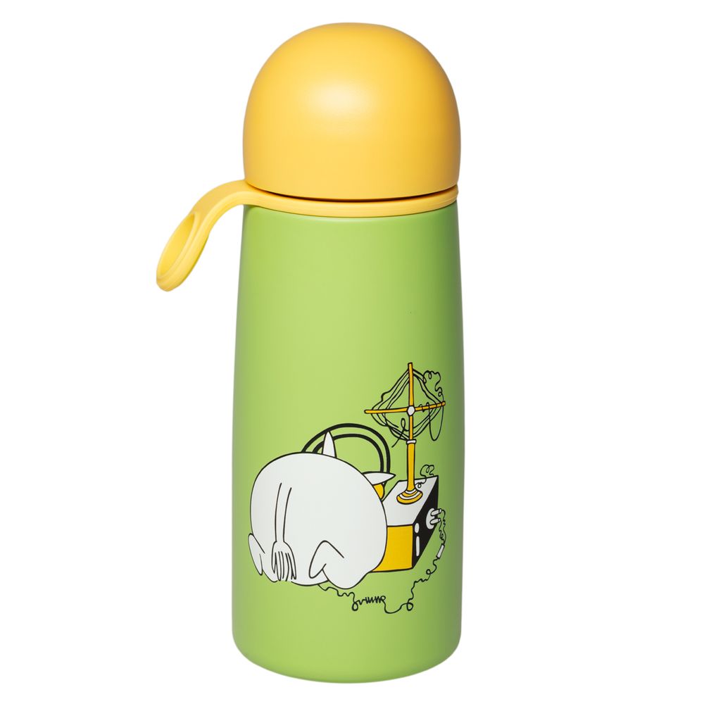 Moomintroll Thermal Bottle 0.45L Green - The Official Moomin Shop