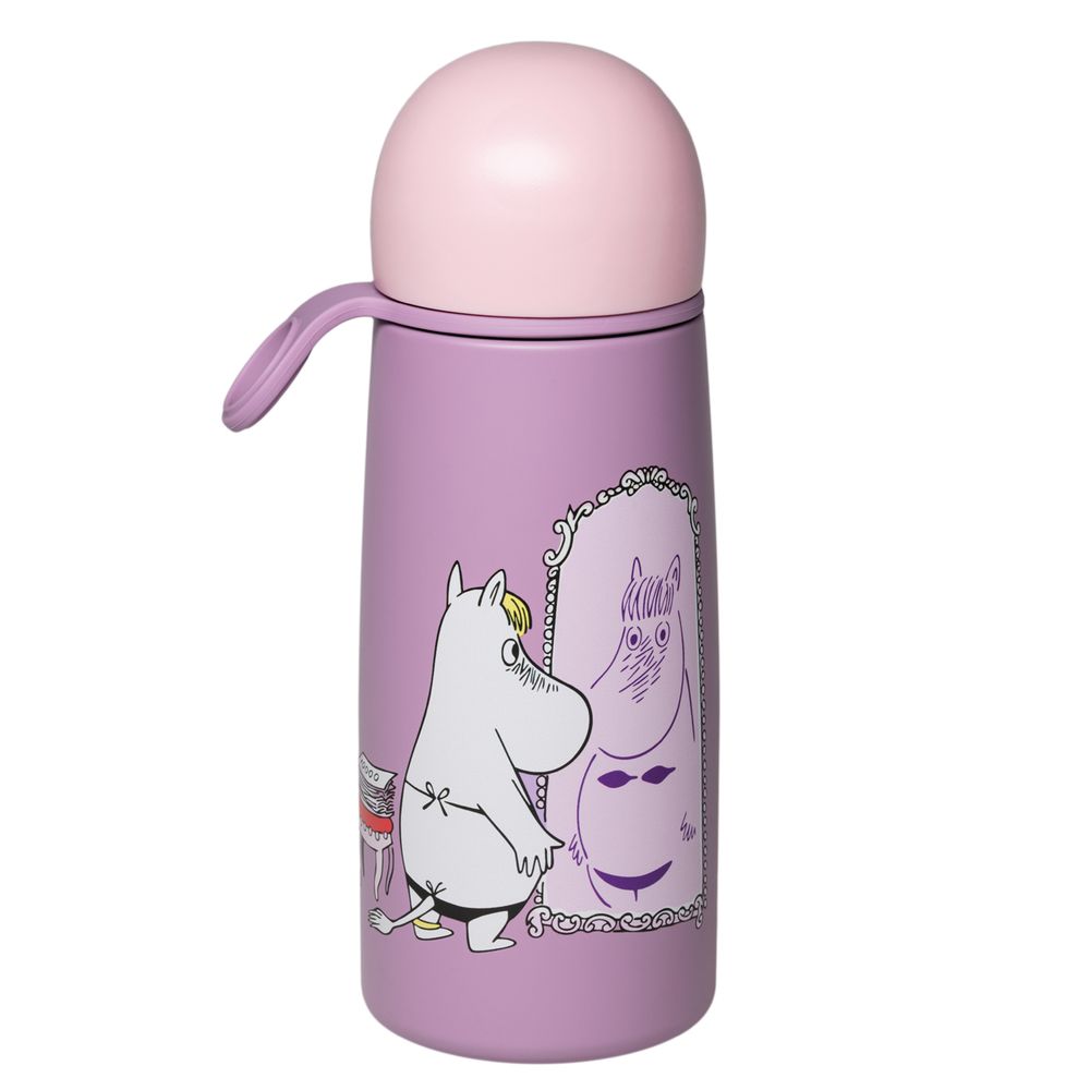 Snorkmaiden Thermal Bottle 0.45L Lilac - The Official Moomin Shop