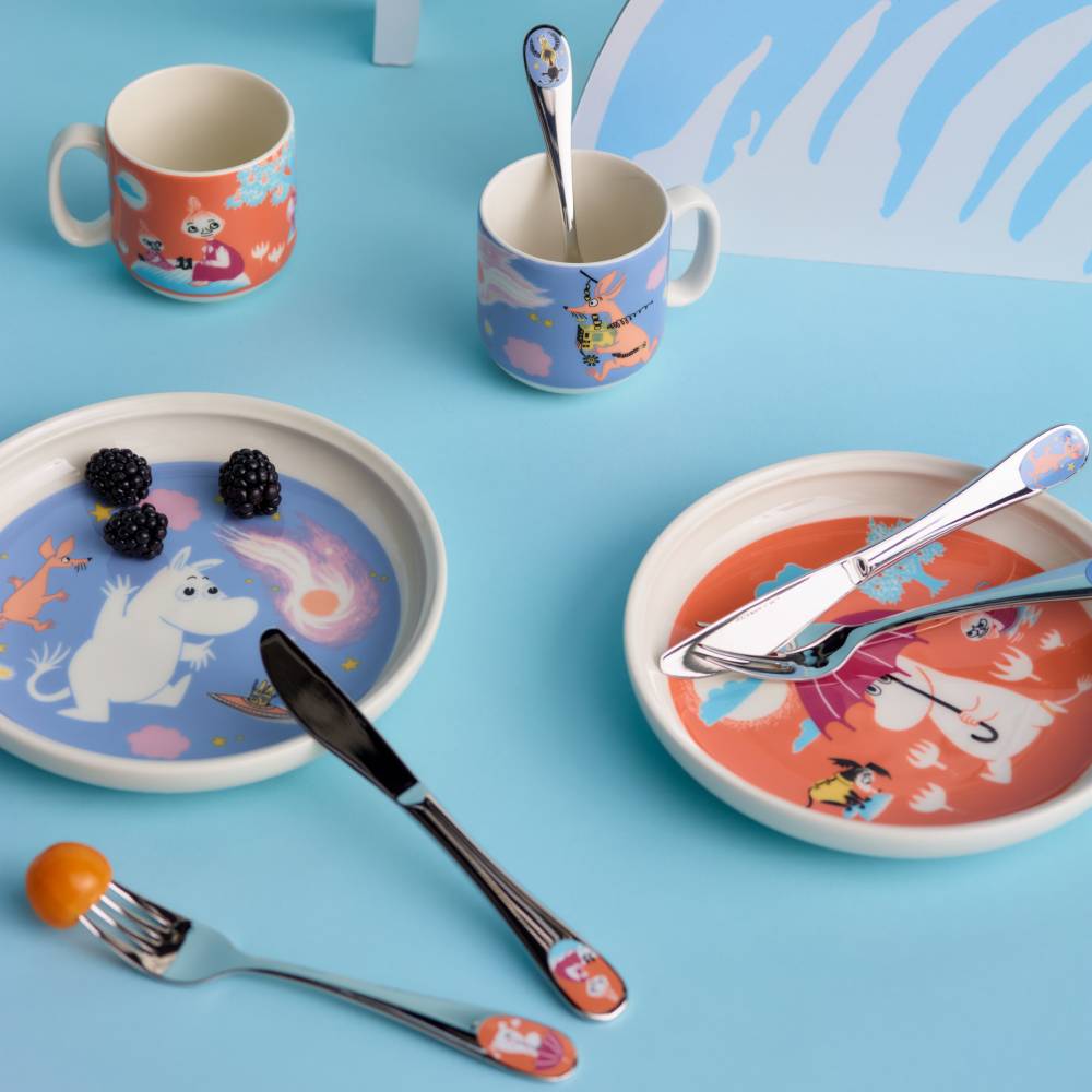 Moomin Under The Umbrella Children's Dining Set - The Official Moomin Shop