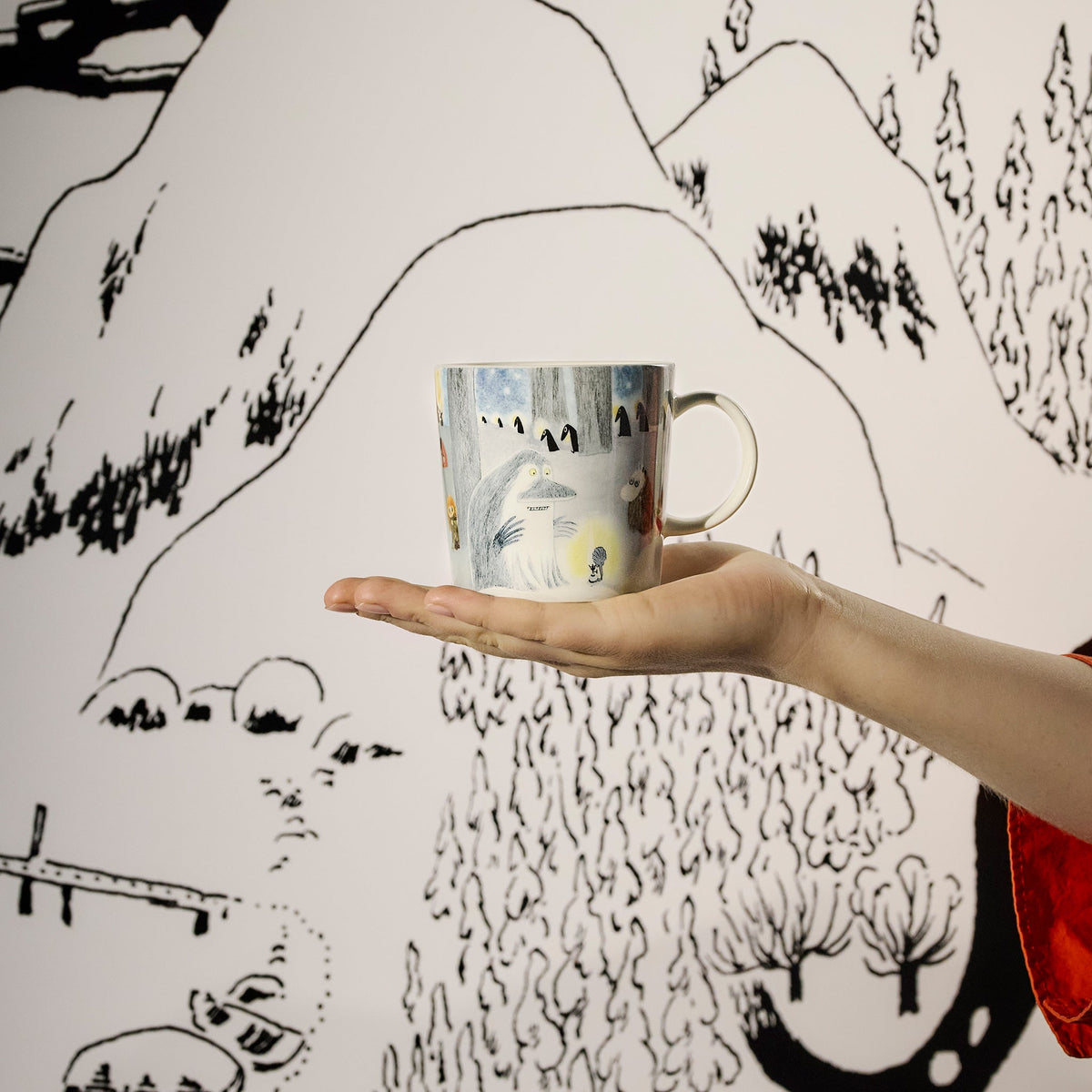 Moomin Winternight Glow Mug 0,3L - The Official Moomin Shop
