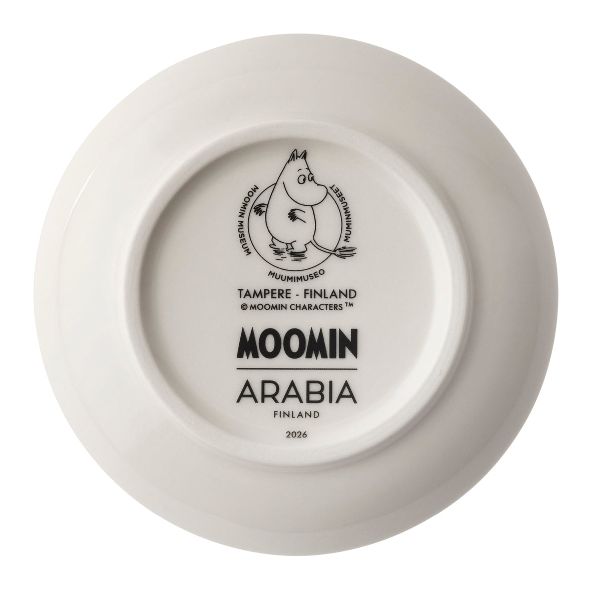 Moomin Winternight Glow Mini Plate 10,5cm 2pc - The Official Moomin Shop
