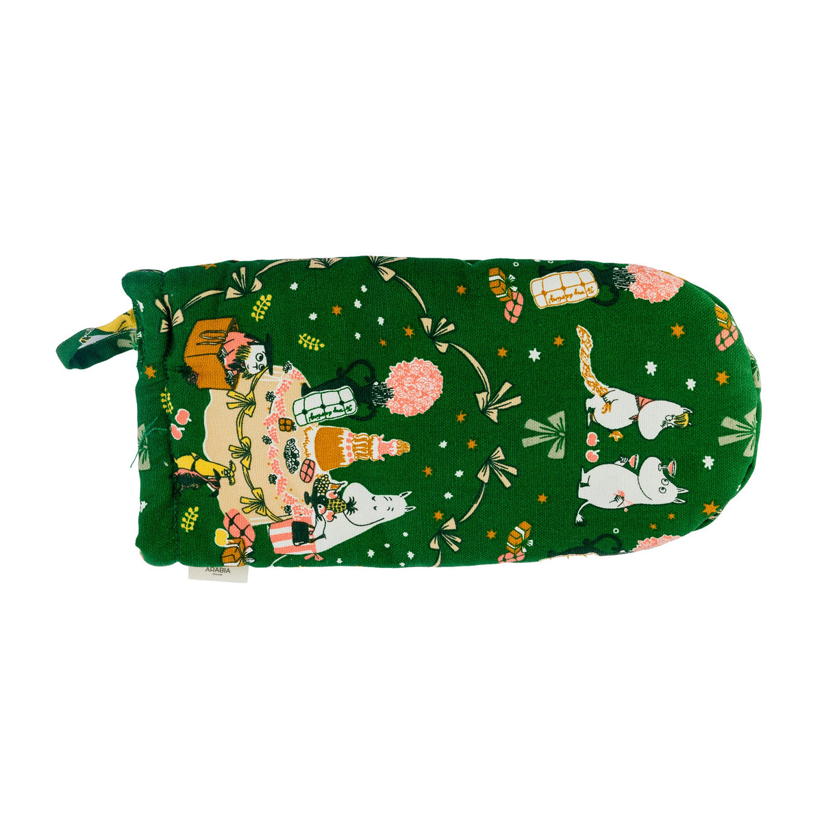 Moomin Gift Of Love Oven Mitt Green - The Official Moomin Shop