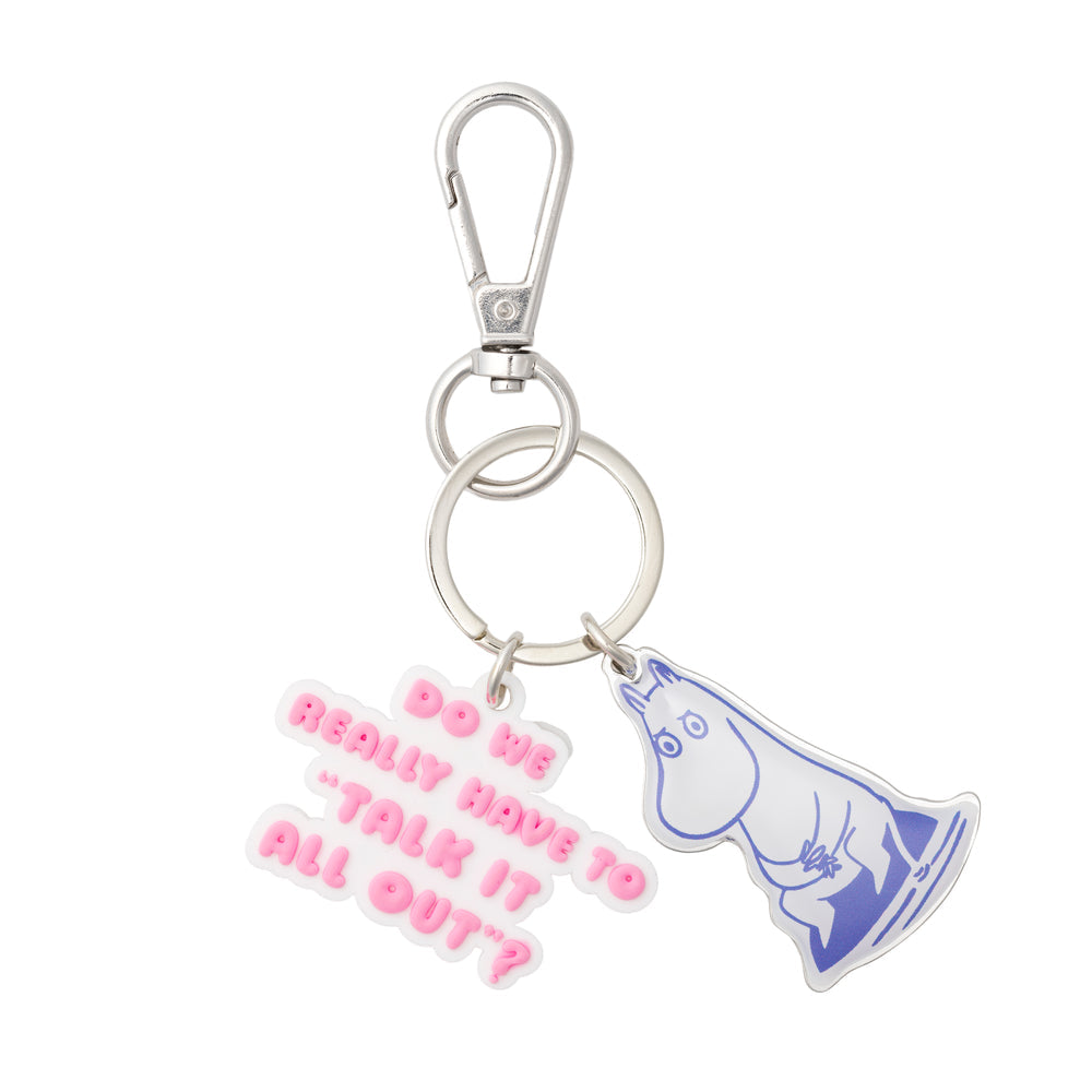 Moomin Talk It All Out Keychain - The Official Moomin Shop