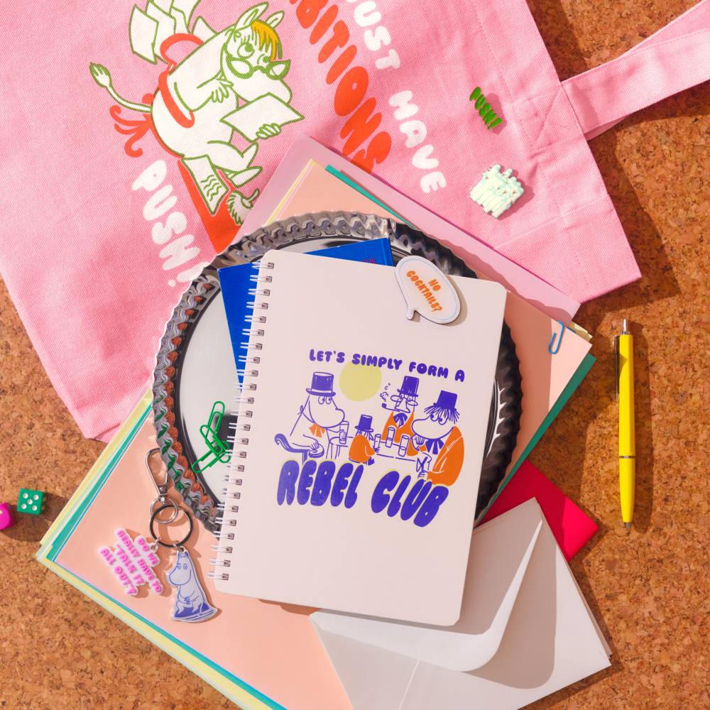 Moomin Rebel Club Notebook - The Official Moomin Shop