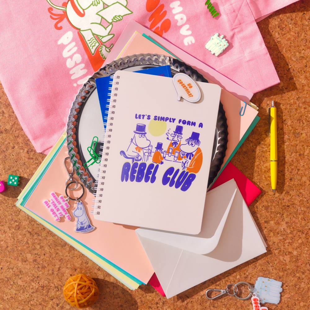 Moomin Rebel Club Notebook - The Official Moomin Shop