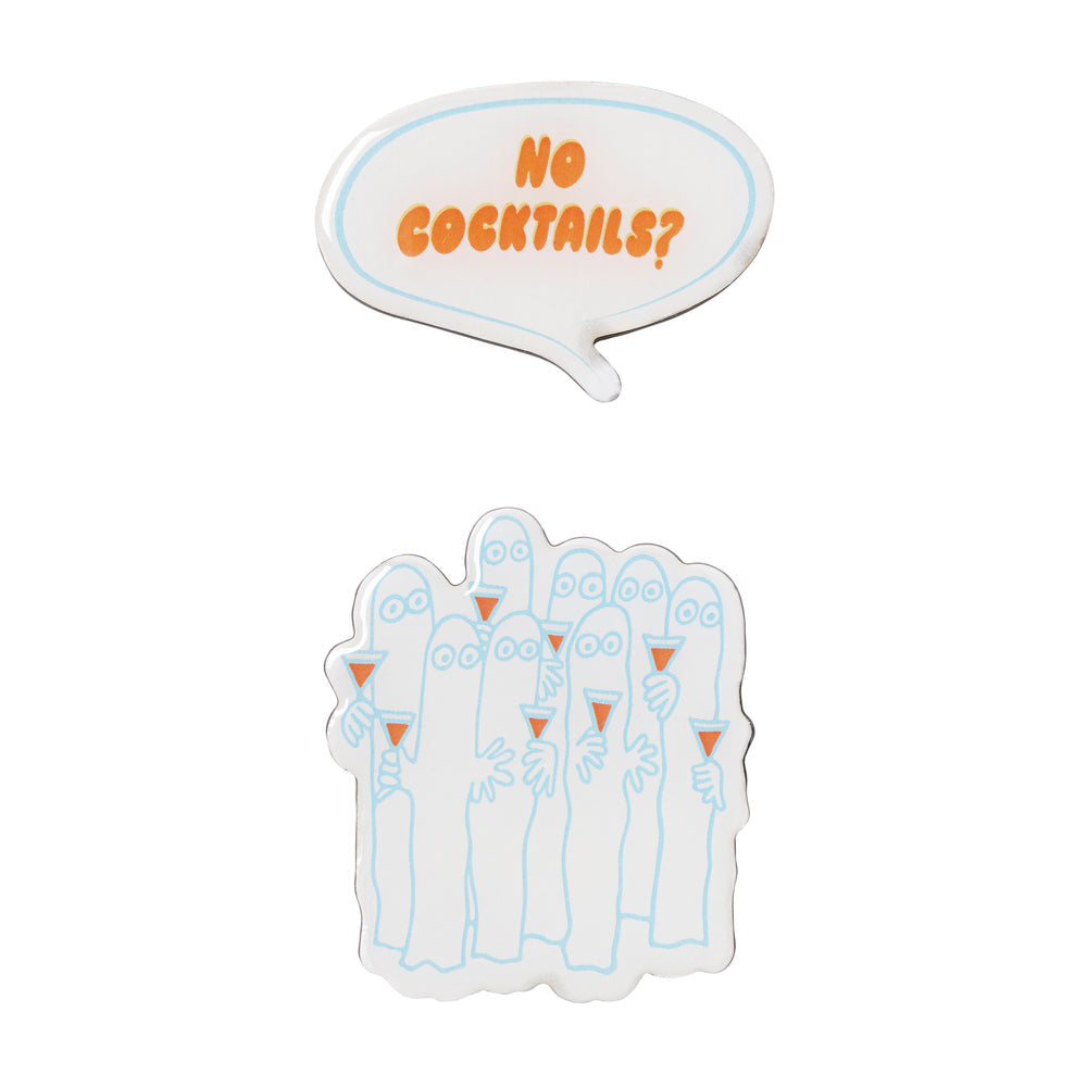 Moomin Party Queue Magnet 2pc - The Official Moomin Shop