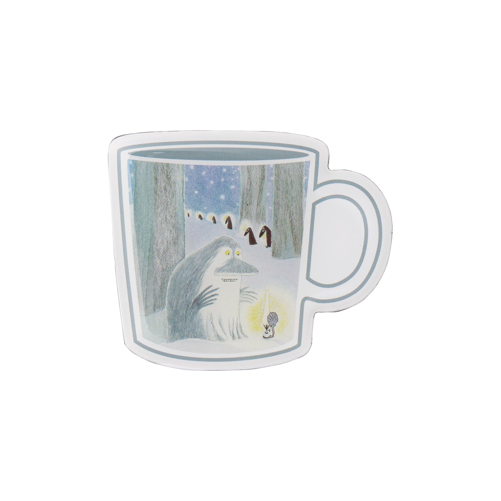 Moomin Winternight Glow Magnet - The Official Moomin Shop