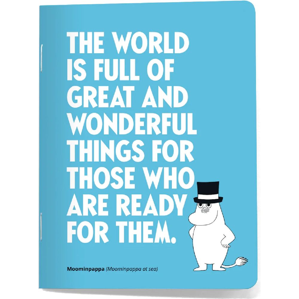 Moominpappa Wonderful Things Notebook Mini - The Official Moomin Shop