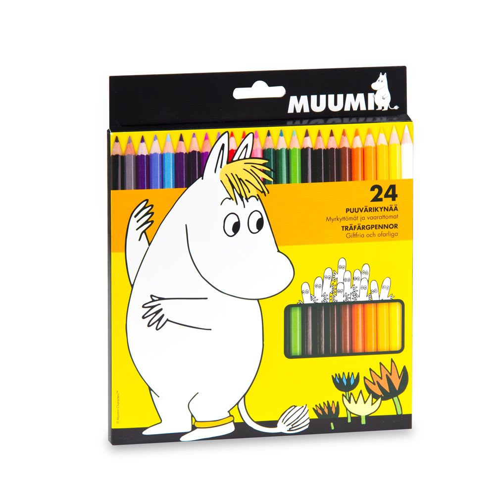 Mummi Fargeblyanter 24pk