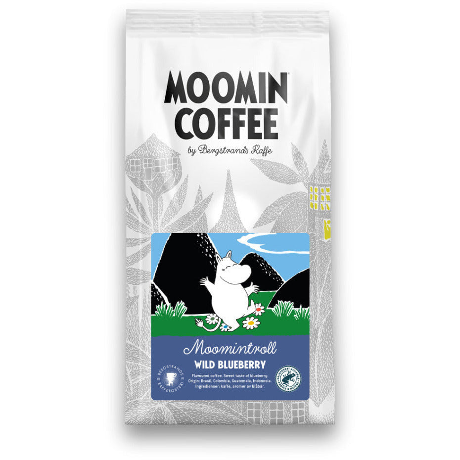 Moomintrollet Kaffe Blåbær Bergstrands Kafferosteri