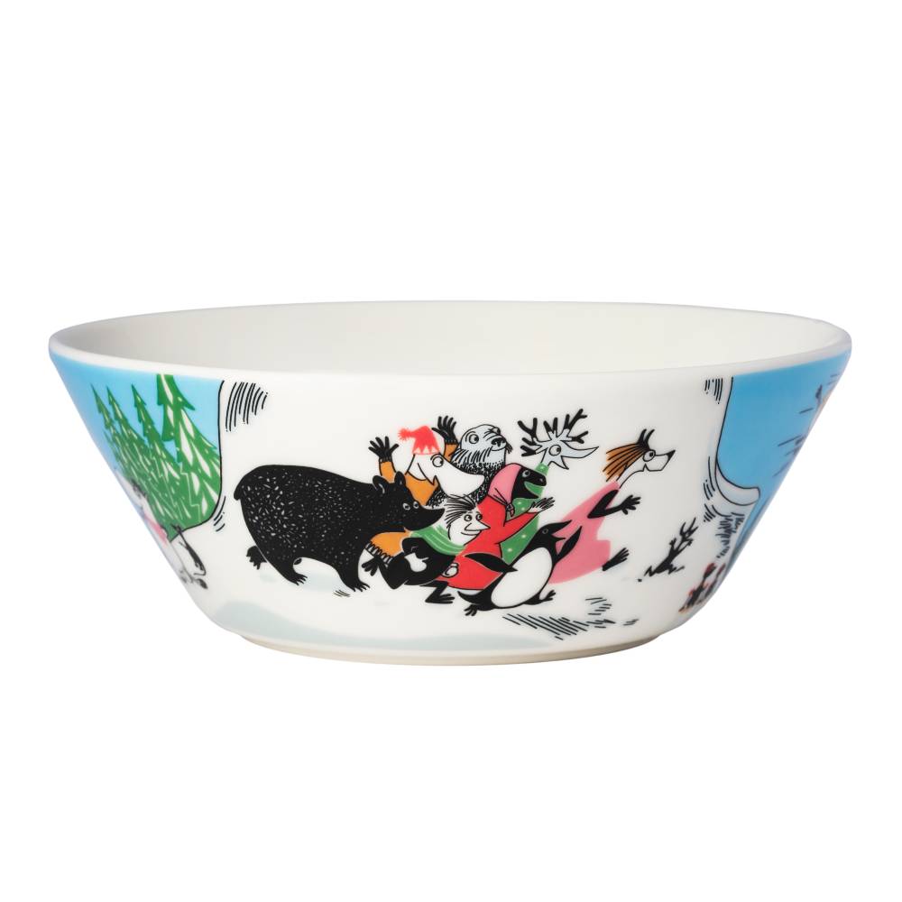 Mummi Skål 15cm Skihopp - Moomin Arabia