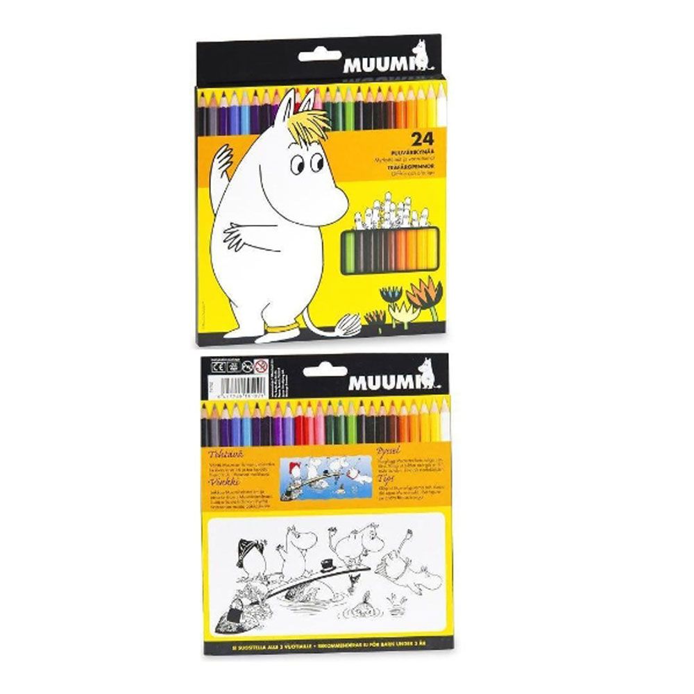 Mummi Fargeblyanter 24pk