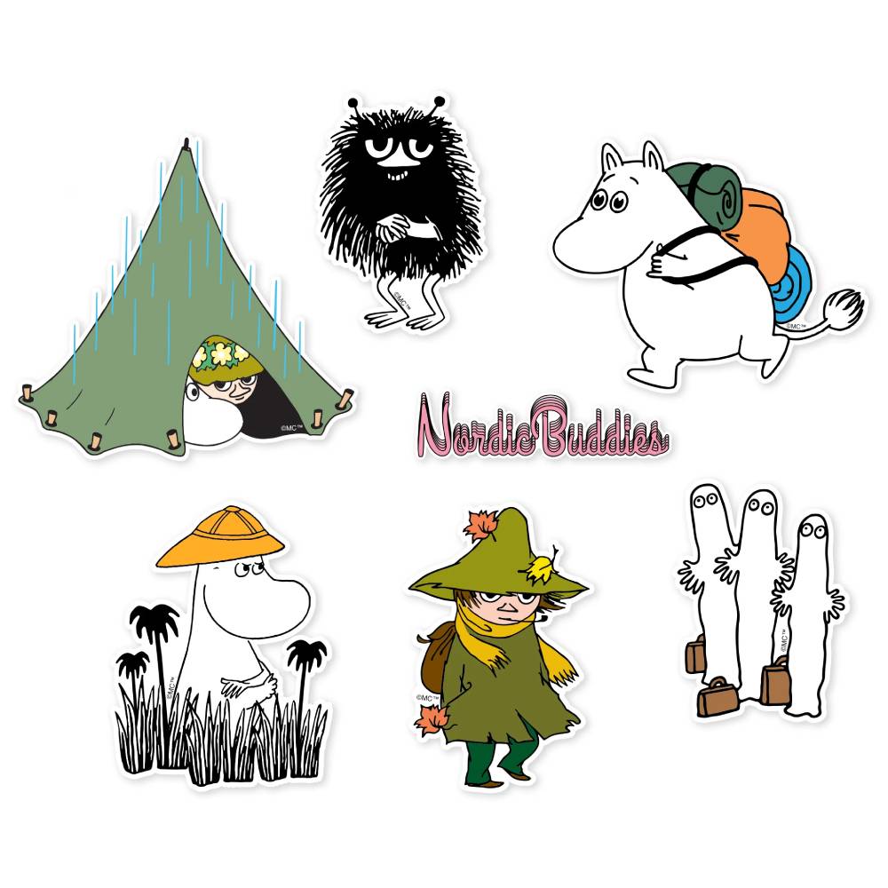 Sniff Stickers 6-stk - Nordicbuddies