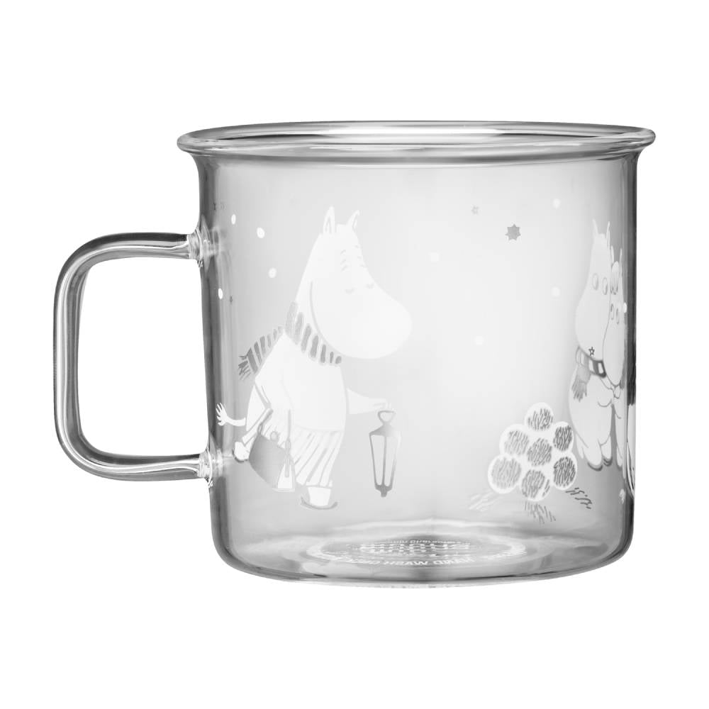 Mummi La det snø glasskrus 3,5dl - Muurla