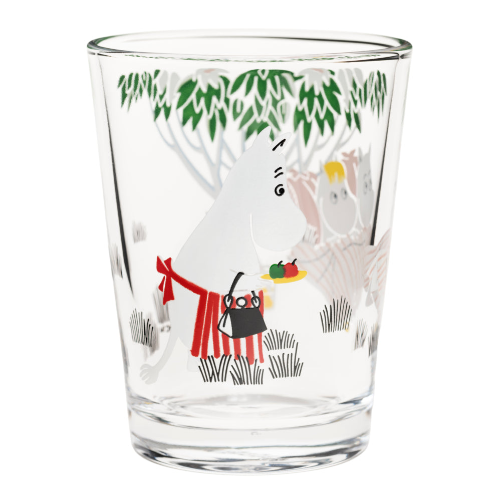 Mummi Avslapningstid Vannglass 22cl - Moomin Arabia