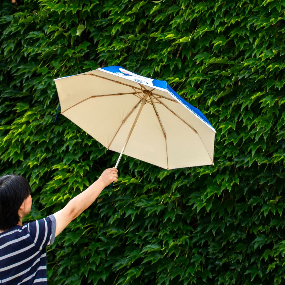 Mummi Blå Sommer Paraply - Euroeat