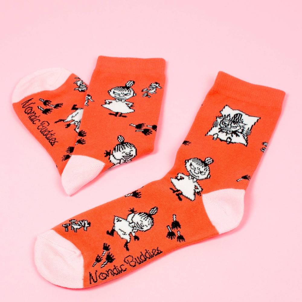 Mummi Sokker Lille My Lykke Oransje 36-42 - Nordicbuddies