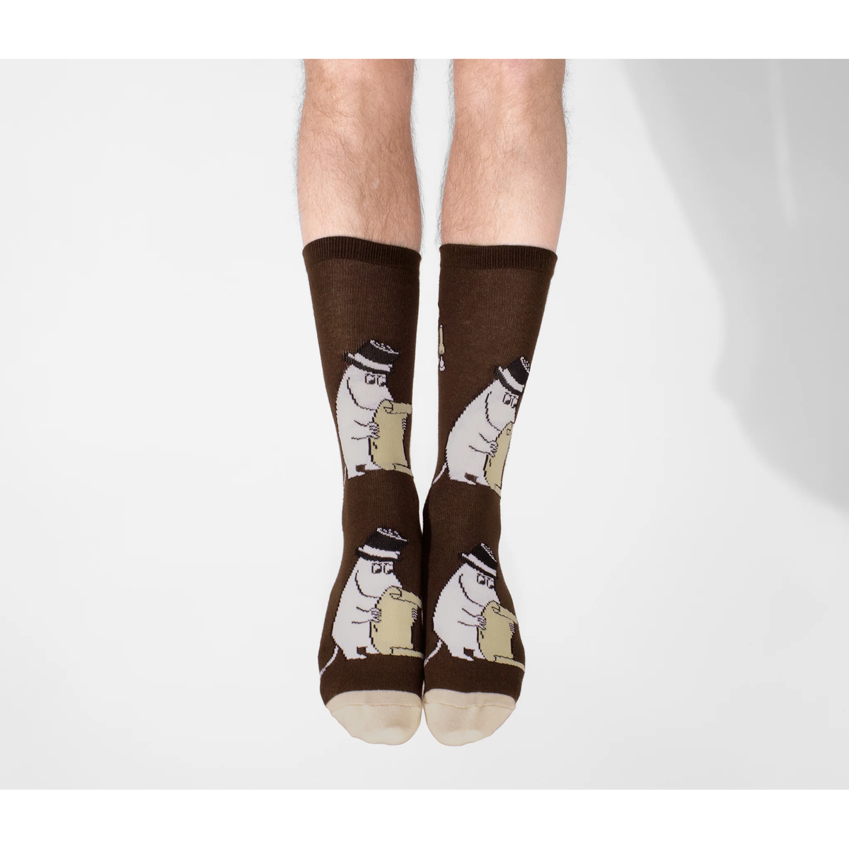 Mummipappa Brev Sokker Brun 40-45 - Nordicbuddies