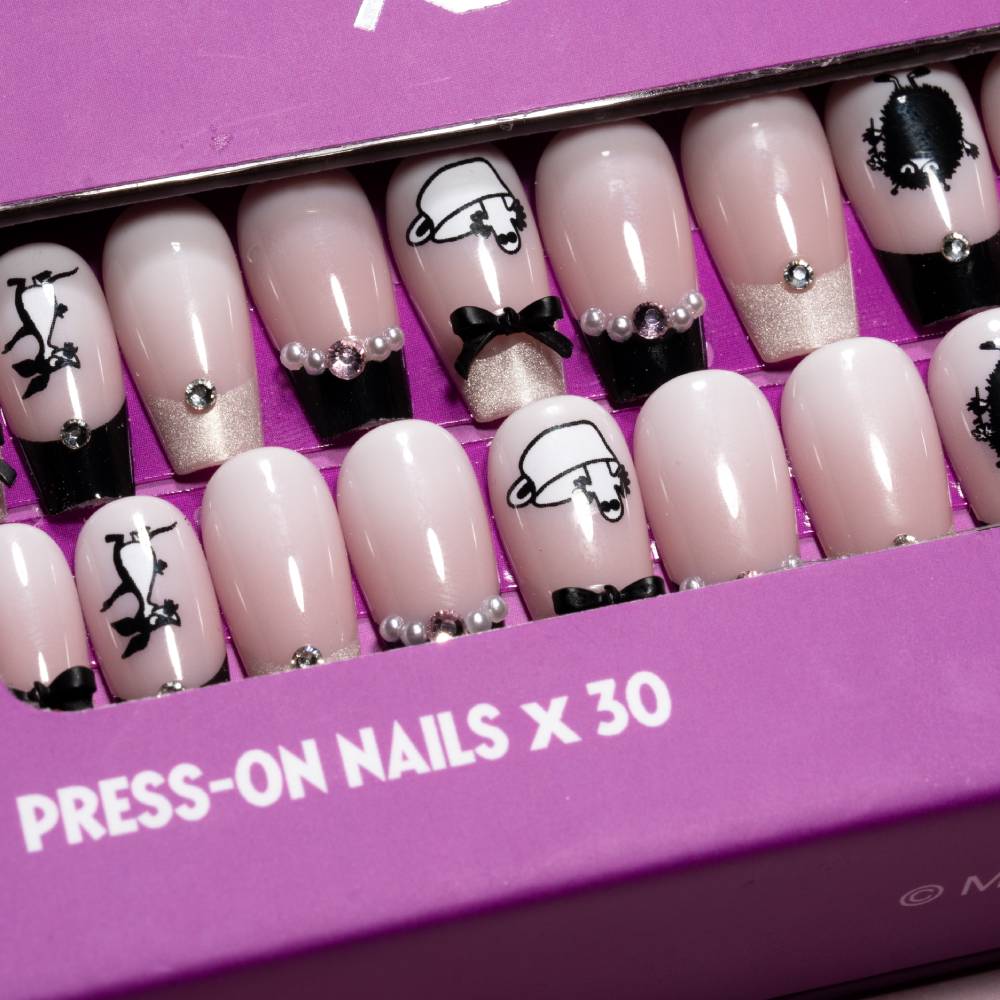 Moomin Press-on Nails Pink - The Official Moomin Shop