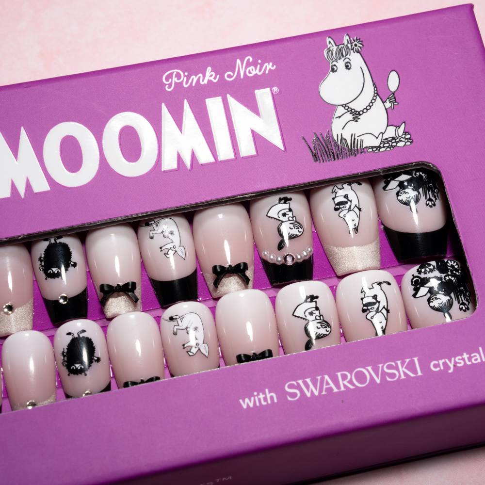 Moomin Press-on Nails Pink - The Official Moomin Shop