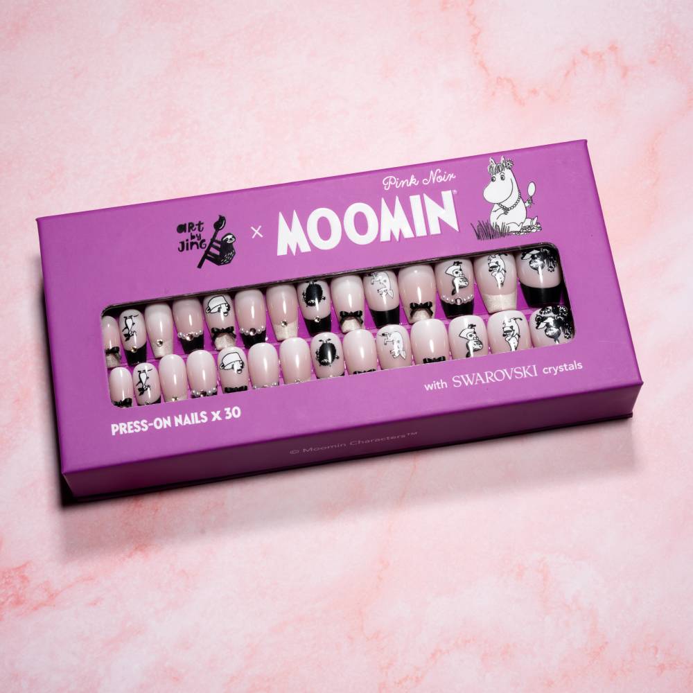 Moomin Press-on Nails Pink - The Official Moomin Shop