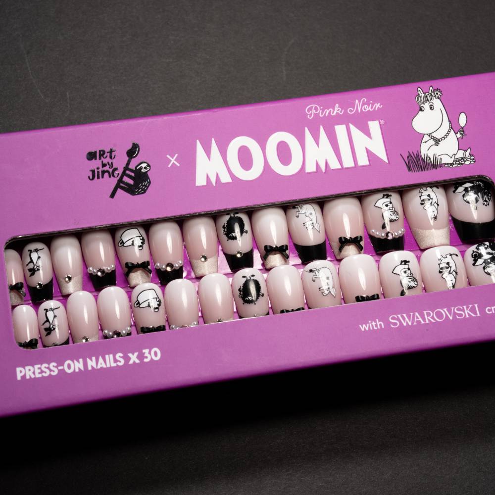 Moomin Press-on Nails Pink - The Official Moomin Shop