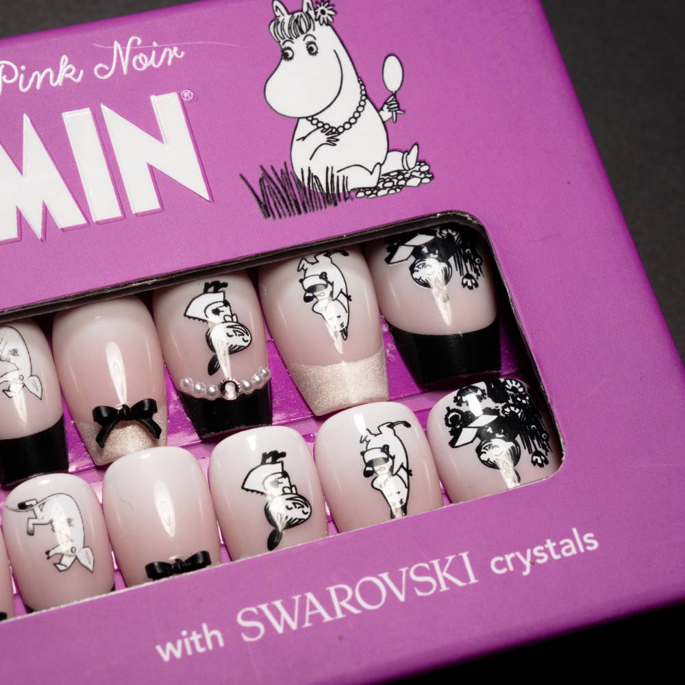 Moomin Press-on Nails Pink - The Official Moomin Shop