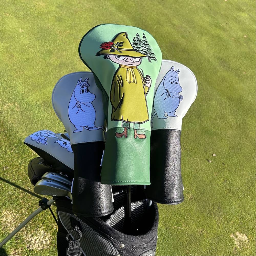 Snusmumrikken Golf Driver Headcover Grønn - Havenix