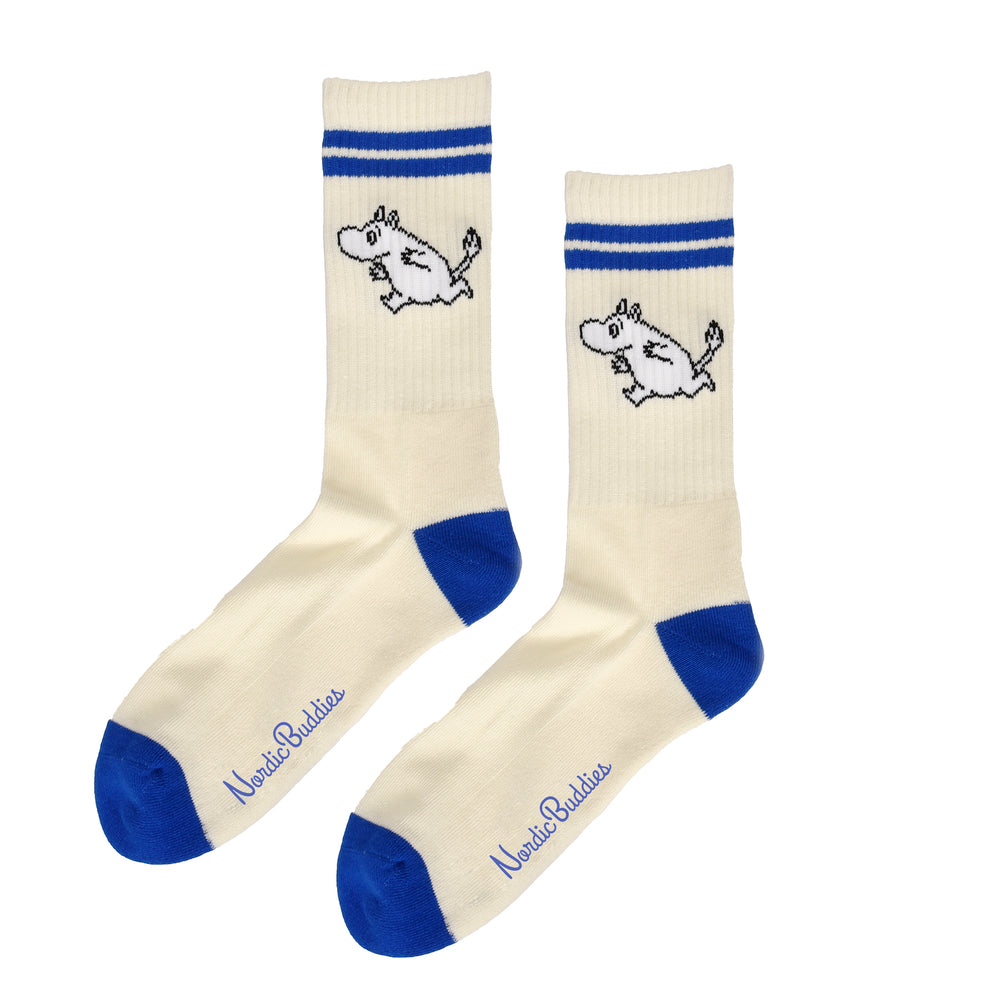 Mummi Sokker Menn Retro Off-white - Nordicbuddies