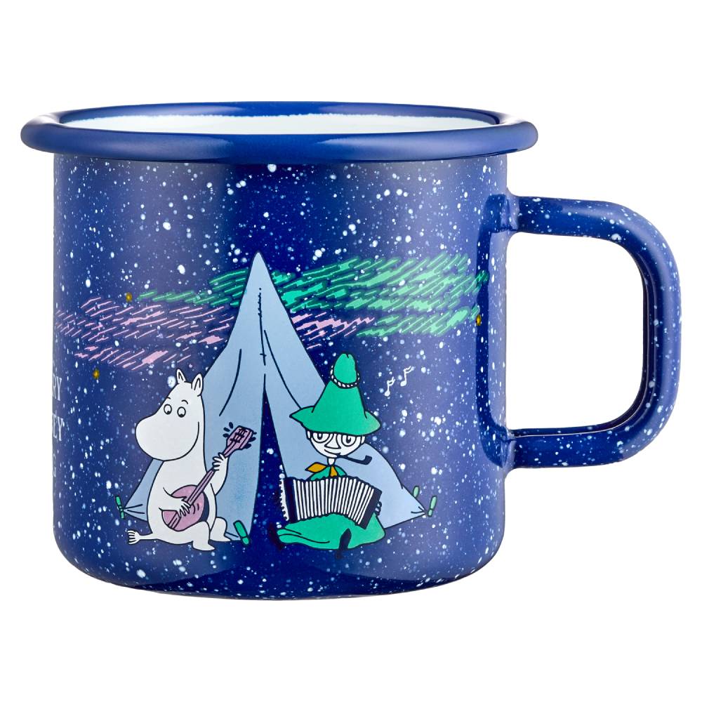 Moomin X Laufey Emaljekrus 3,7dl - Muurla