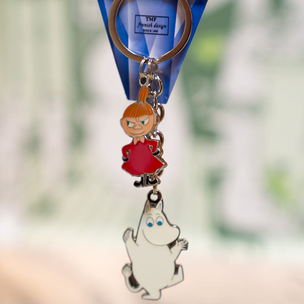 Moomintroll & Little My Keyring - The Official Moomin Shop