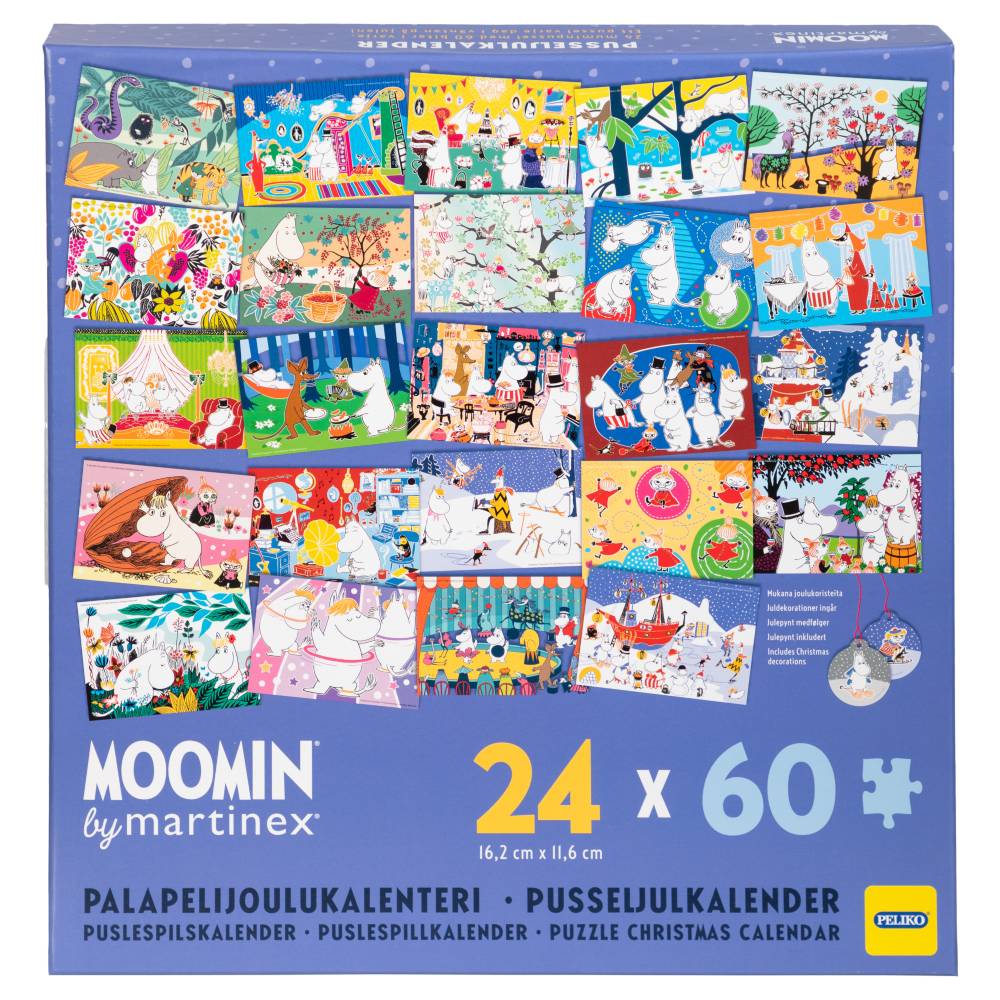 Mummi Adventskalender Puslespill 2024 - Martinex