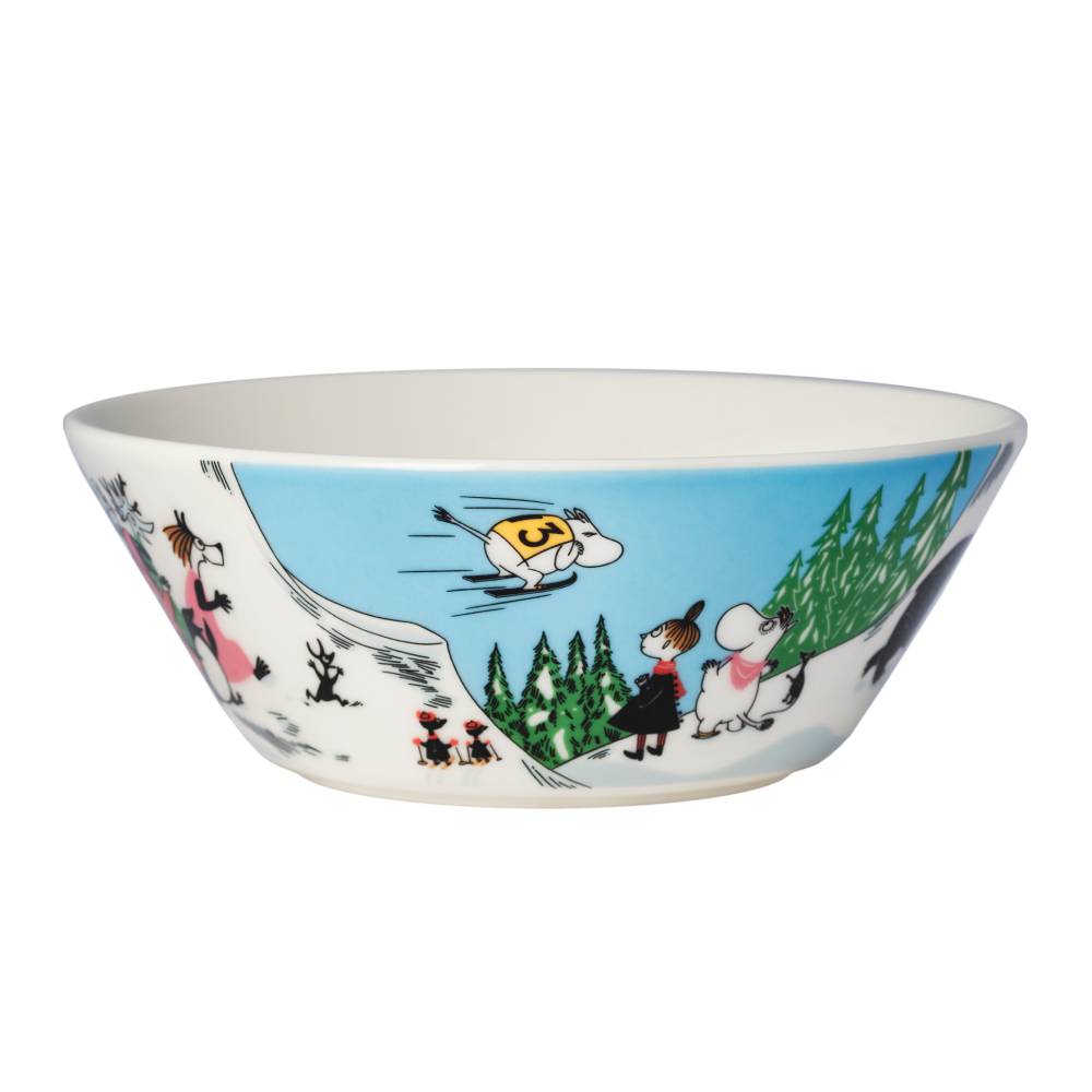 Mummi Skål 15cm Skihopp - Moomin Arabia