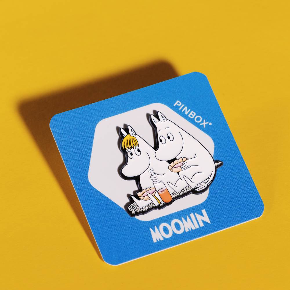 Pin Mummitroll og Snorkfrøken Middag - Pinbox